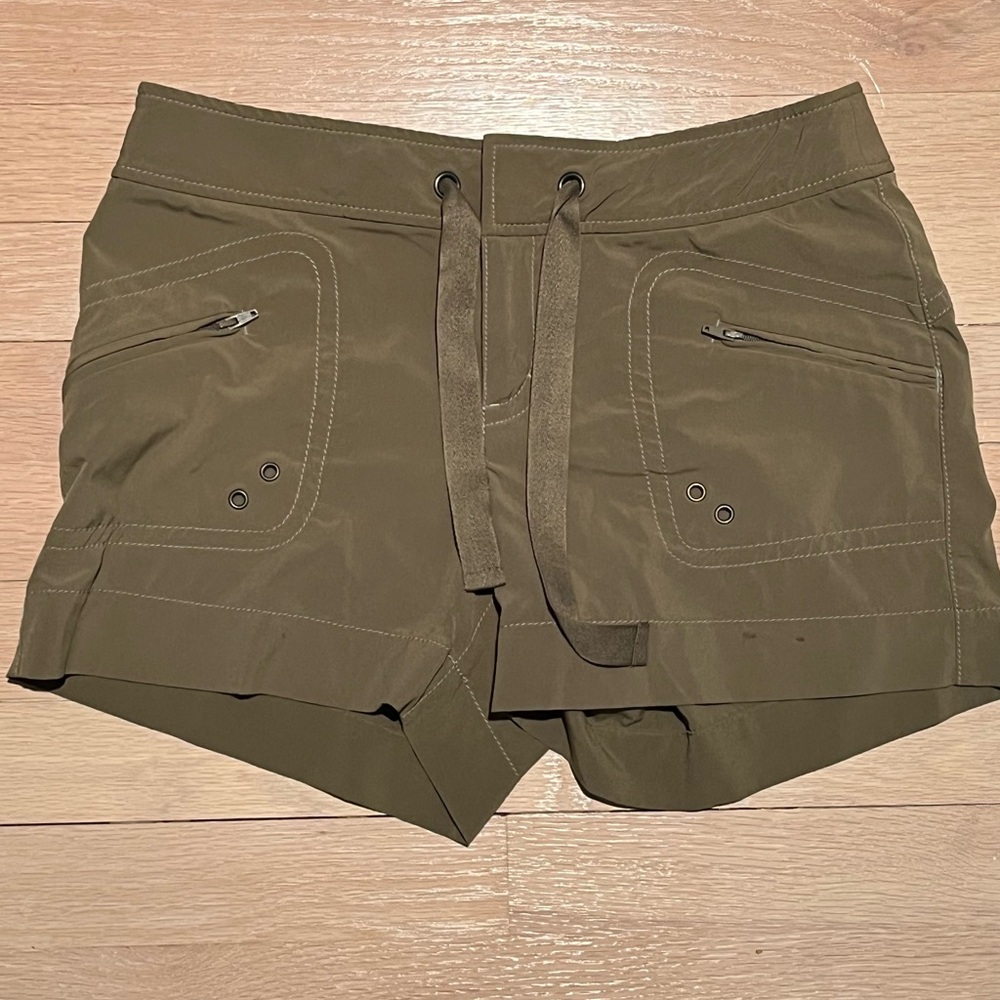 Athleta Olive Green Active Shorts